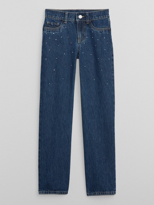 Slika za Straight jeans hlače za djevojčice od Gap