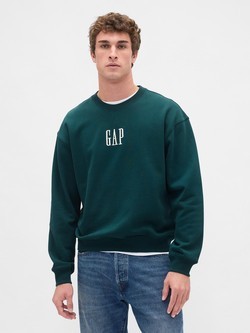 Gap logo muški oversized pulover