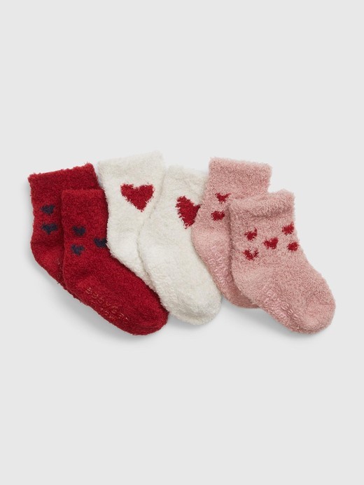 Slika za Paket 3 para debelo podstavljenih čarapa za bebe djevojčice od Gap