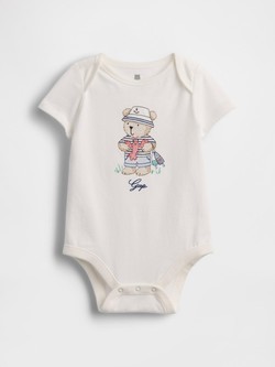 Body kratkih rukava od organskog pamuka za bebe