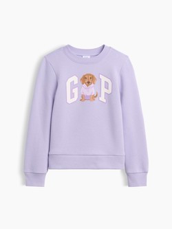 Gap logo pulover s otiskom za djevojčice