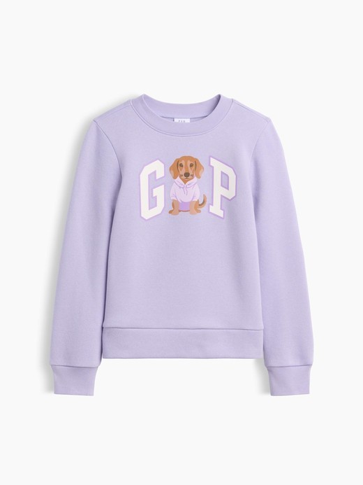 Slika za Gap logo pulover s otiskom za djevojčice od Gap