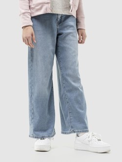 SuperSoft jeans hlače sa širokim nogavicama za djevojčice