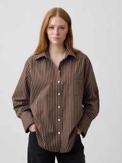 Ženska oversized pamučna košulja