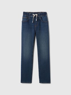 Straight jeans hlače s elastičnim obrubom za dječake