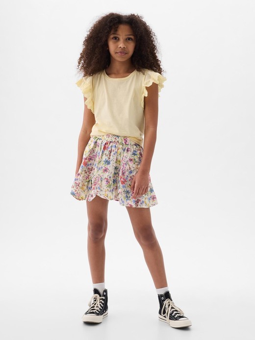 Slika za Suknja s ušivenim kratkim hlačama za djevojčice od Gap