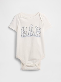 Gap logo body kratkih rukava za bebe