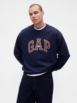 Gap logo muški oversized pulover