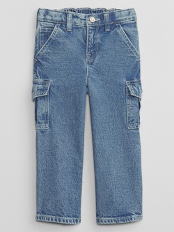 Cargo jeans hlače za djecu djevojčice