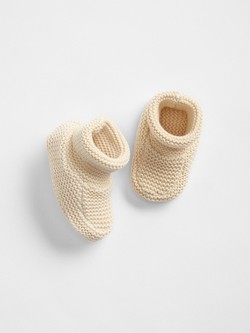 Garter pletene papuče