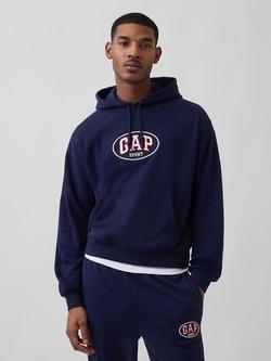 Gap logo muški oversized fit hoodie