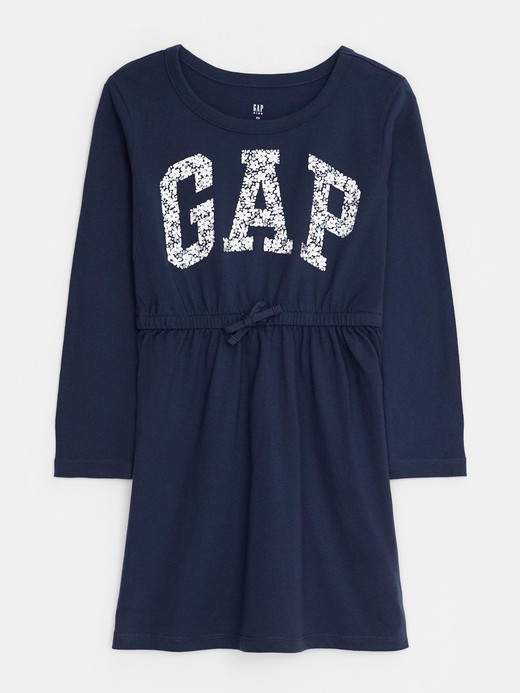 Slika za Gap logo haljina dugih rukava za djevojčice od Gap