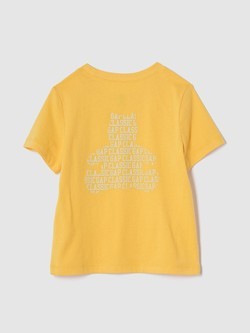 Gap logo majica s džepom na prsima i printom straga za djecu dječake