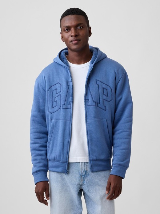 Slika za Gap logo muški podstavljen hoodie od Gap