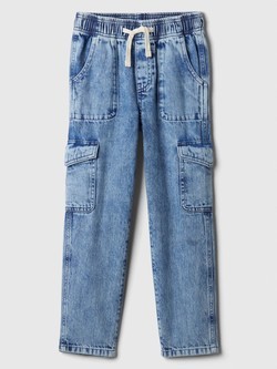 Cargo jeans hlače za djevojčice