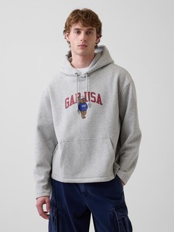 Gap logo muški pulover s kapuljačom