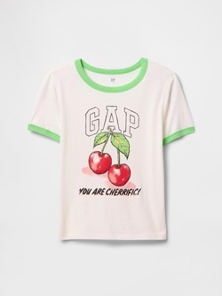 Gap logo majica kratkih rukava za djevojčice