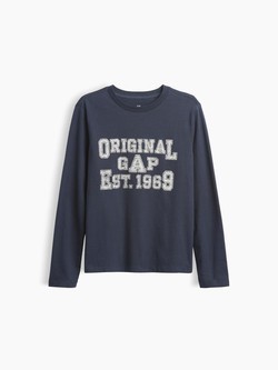 Gap logo majica dugih rukava za dječake