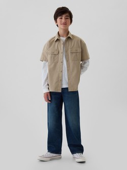Široke jeans hlače za dječake