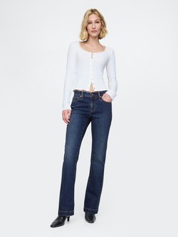 Ženske Long & Lean jeans hlače s niskim strukom