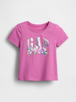 Gap logo majica kratkih rukava za djecu djevojčice