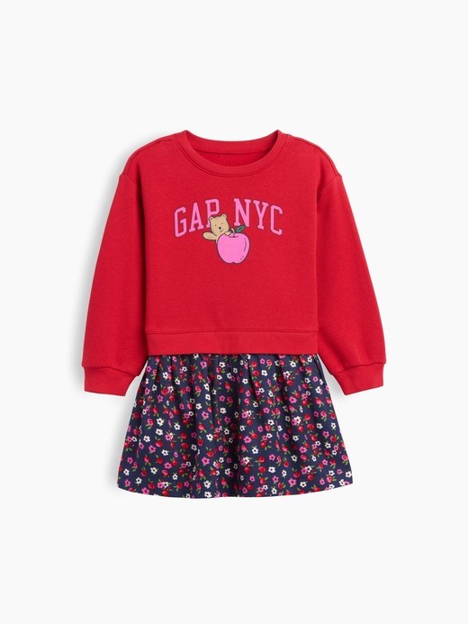 Slika za Gap Logo haljina za djecu djevojčice od Gap