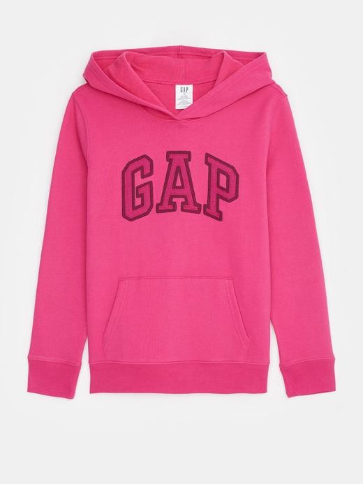 Slika za Gap logo ženski podstavljen pulover s kapuljačom od Gap