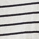 White & Navy Blue Stripe