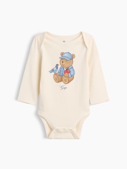 Body dugih rukava od organskog pamuka za bebe