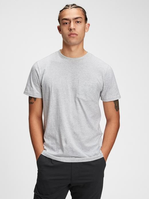 Slika za Muška majica kratkih rukava s džepom od Gap