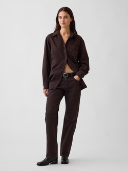 Ženske straight fit jeans hlače sa suženim nogavicama