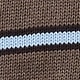 Brown & Blue Stripe