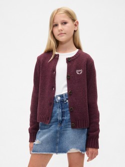 Gap logo kardigan za djevojčice