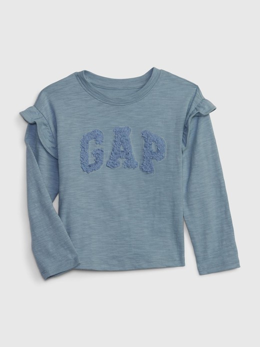 Slika za Gap logo majica dugih rukava za djecu djevojčice od Gap