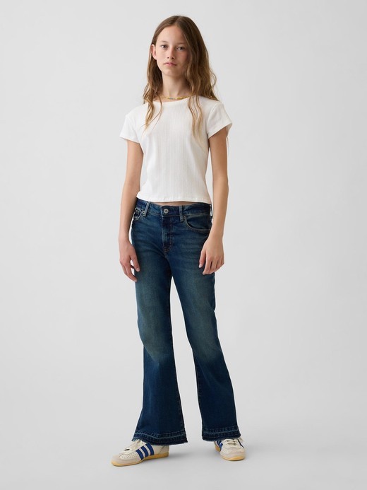 Slika za Jeans hlače sa zvonastim nogavicama za djevojčice od Gap