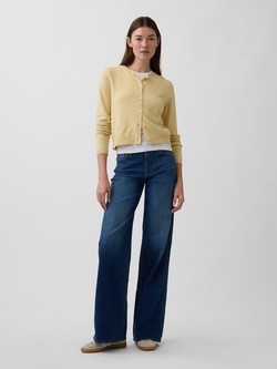 Ženske jeans hlače sa širokim nogavicama
