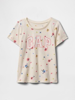 Gap logo majica kratkih rukava za djecu djevojčice