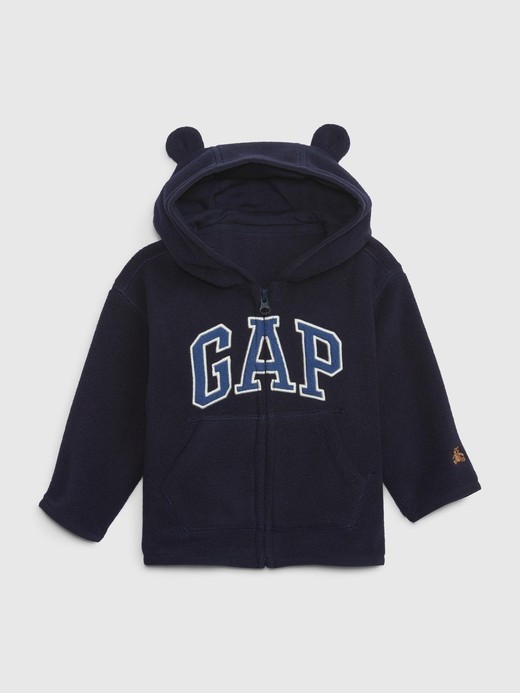 Slika za Gap logo flis hoodie za bebe dječake od Gap