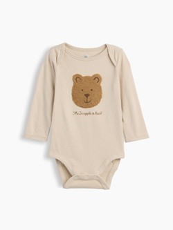 Body dugih rukava od organskog pamuka za bebe