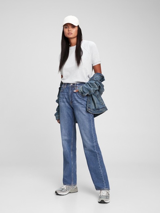 Slika za Ženske 90s loose jeans hlače visokog struka od Gap