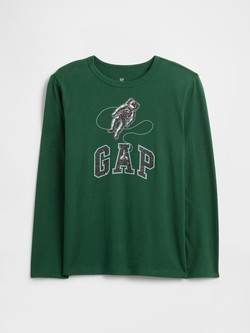 Majica dugih rukava s printom za dječake