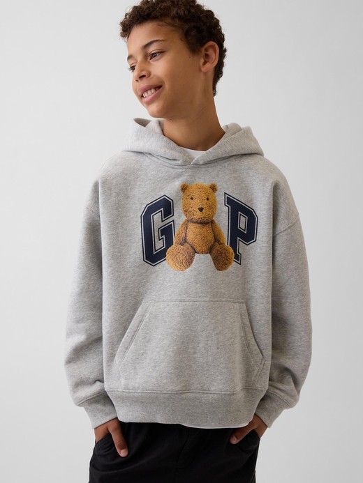Slika za Gap logo hoodie s medvjedićem Brannanom za dječake od Gap