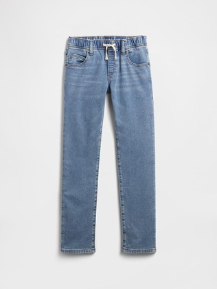 Jeans hlače s elastičnim obrubom oko struka za dječake