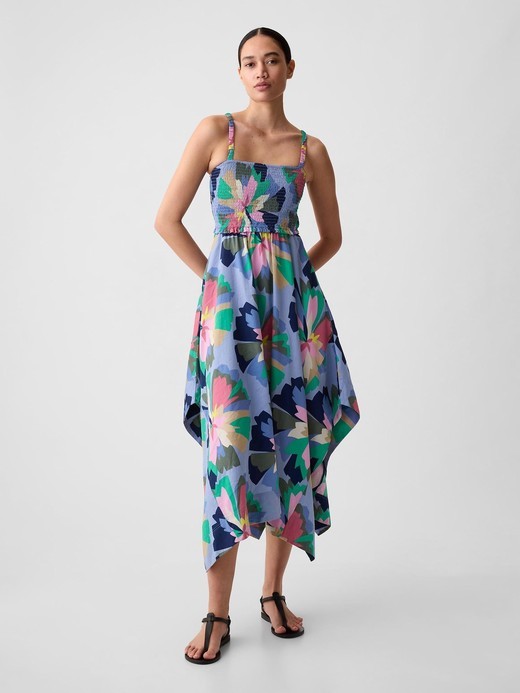 Slika za Ženska midi haljina s naramenicama od Gap