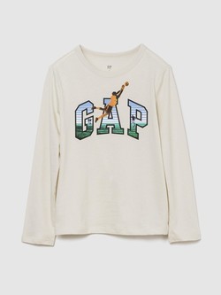 Majica dugih rukava s printom za dječake