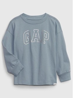 Gap logo majica dugih rukava za djecu dječake