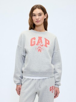 Gap × Disney ženski oversized logo pulover