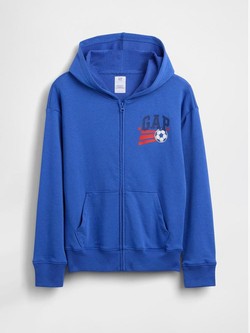 Relaxed hoodie s otiskom straga za dječake
