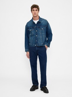 Straight fit muške jeans hlače