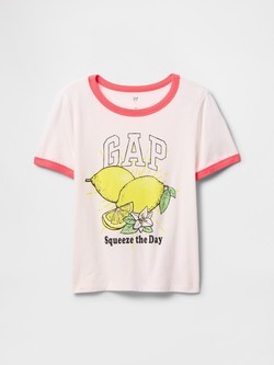 Gap logo majica kratkih rukava za djevojčice